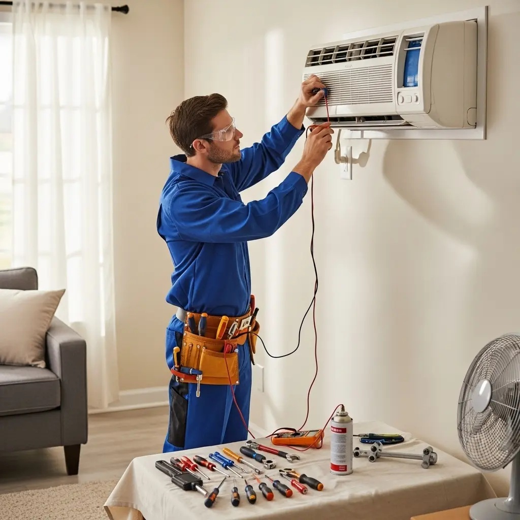 Sarıgöl Bosch Bosch klima gaz dolumu ve bakım – Enerji verimliliği artırıldı. - Teknik servis örneği